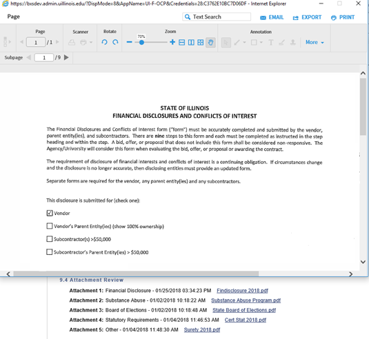 Attachment Window Attach Outage